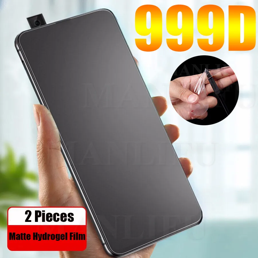 

Matte Hydrogel Film For Redmi Note 9s 8T 9 Pro 5G TPU Screen Protector Xiaomi Mi 11 10T Note 10 Lite Poco F3 X3 Protective Film