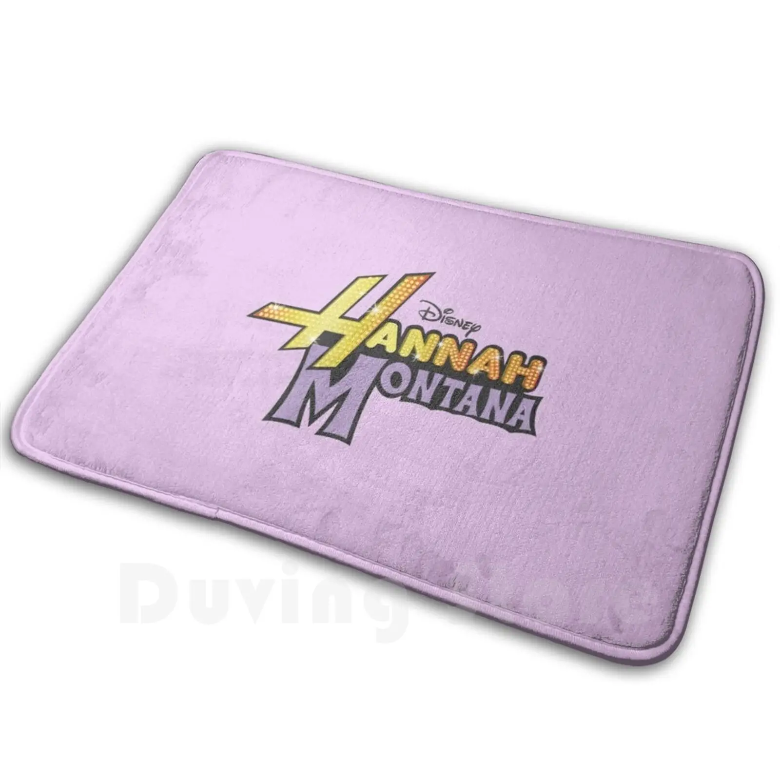 Hannah Montana Mat Rug Carpet Anti-Slip Floor Mats Bedroom Hannah Montana Miley Cyrus Movie