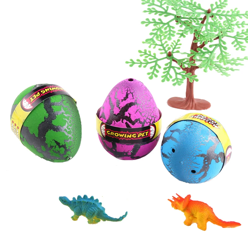 Creative Toy Water Growing Hatching Inflation Dinosaur Egg Model Magic Children Toy Novel Water Egg