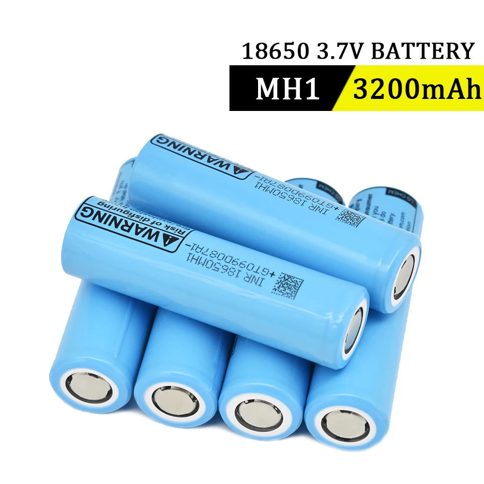 100% Original 3.7V 18650 MH1 3200mah Lithium Rechargeable Battery For  Drone Power Tools Flashlight Power Tools 10A Discharge