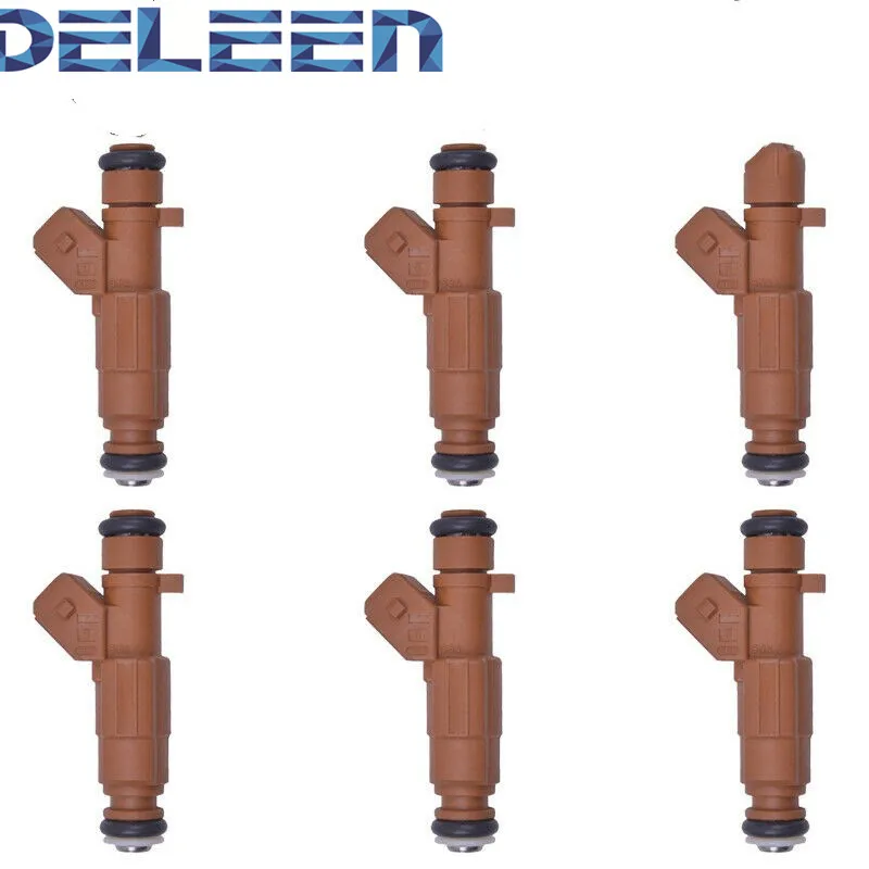 

Deleen 6x High impedance Fuel Injector 0280155831 For Volvo Car Accessories