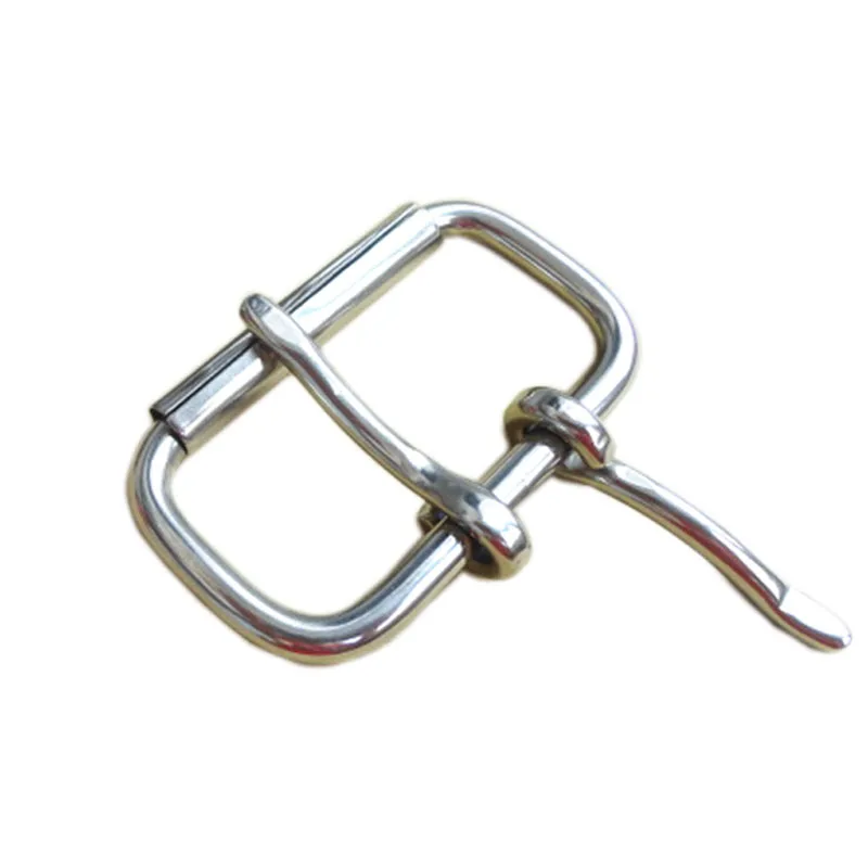 Stainless Steel Weightlifting Belt Buckle 60mm Waistband Roller Buckle Double Pin Bag Buckle 52mm 102mm Inner Width