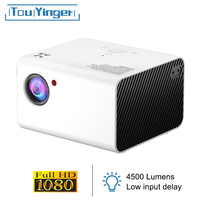 TouYinger H5 Mini LED Projector 1920*1080P Resolution Support Full HD Video Beamer for Home Cinema Theater Pico Movie