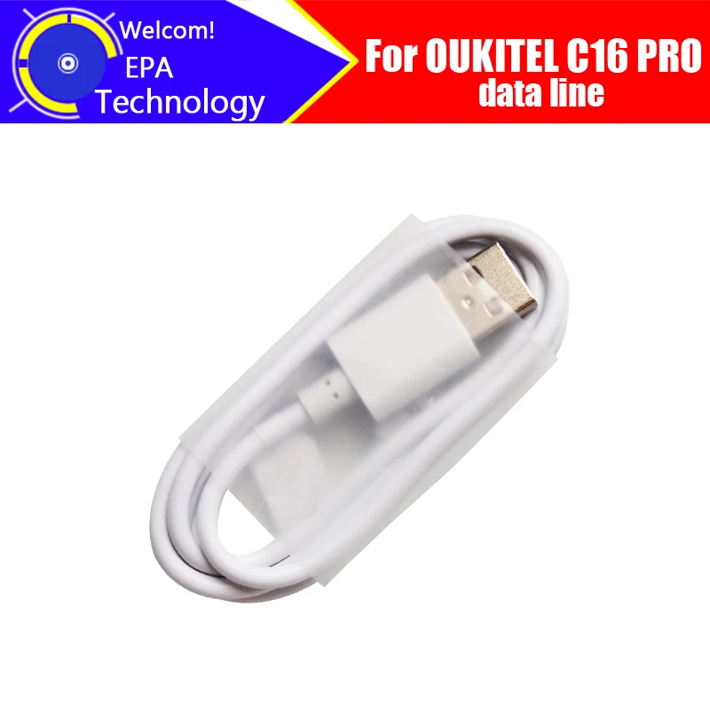 OUKITEL C16 PRO Cable 100% Original Official Micro USB Charger Cable USB Data cable phone charger Data line For C16 PRO Phone