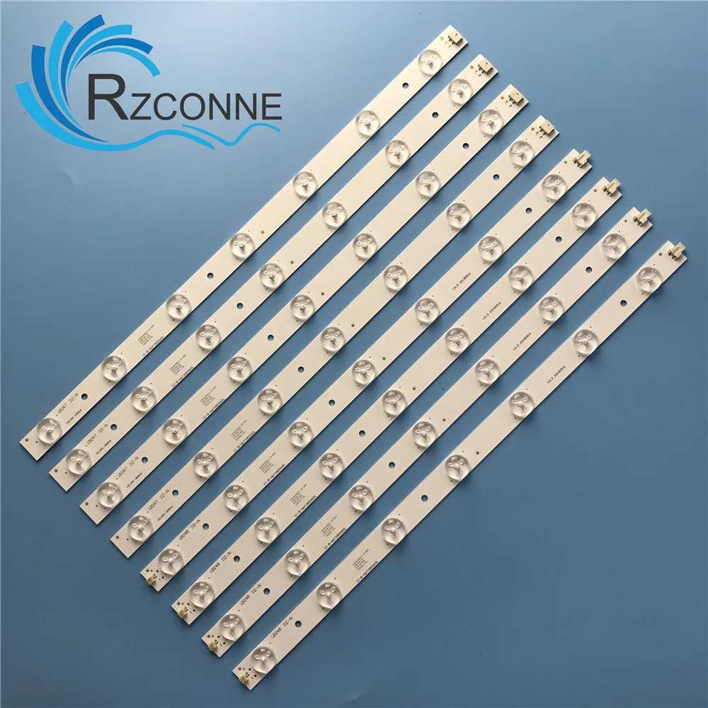 

LED backlight strip bar 14 lamp for 180-W00-390000H IC-B-HWT39D060L IC-B-HWT39D060R V390HJ1-P02 T390HVN01.0