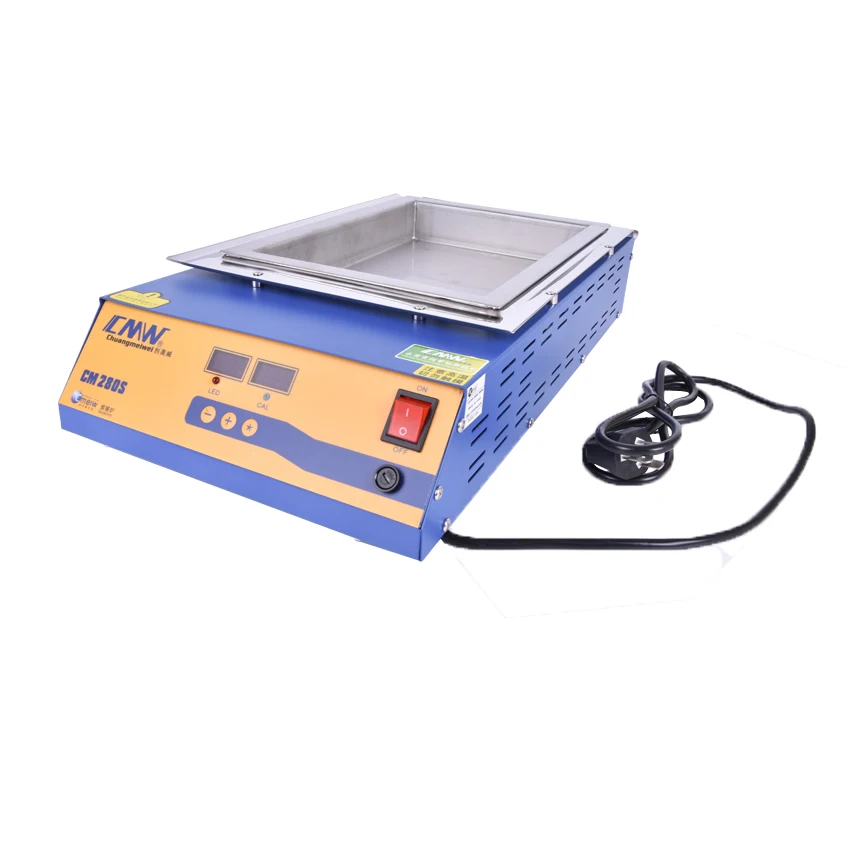 Lead-free solder pot Digital display 2000w melt tin 21.2KG temperature adjustable Melting tin furnace square tin stove