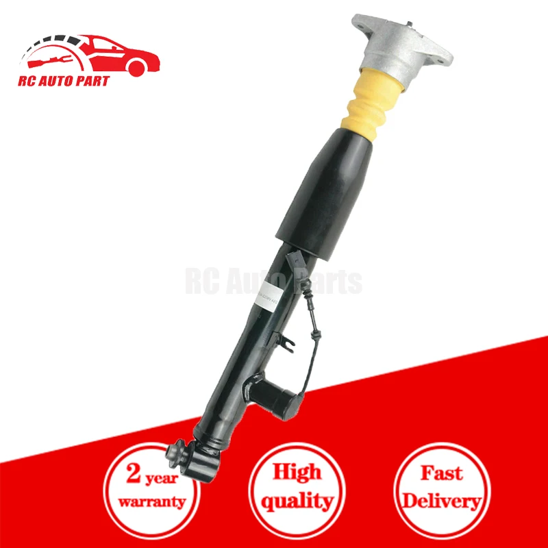 Rear Left + Right Air Suspension Shock Absorbers w/ Electric Sensor For Audi A6 S6 4F C6 2004-2011 4F0616031N 4F0616032N