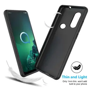 جراب TPU ناعم فاخر ل Alcatel 1se 2020 جراب هاتف محمول من الزجاج المقسى ل SFR Alcatel 1se 2020 أفضل 10 حافظات للهواتف المحمولة altice مبيعا - No10