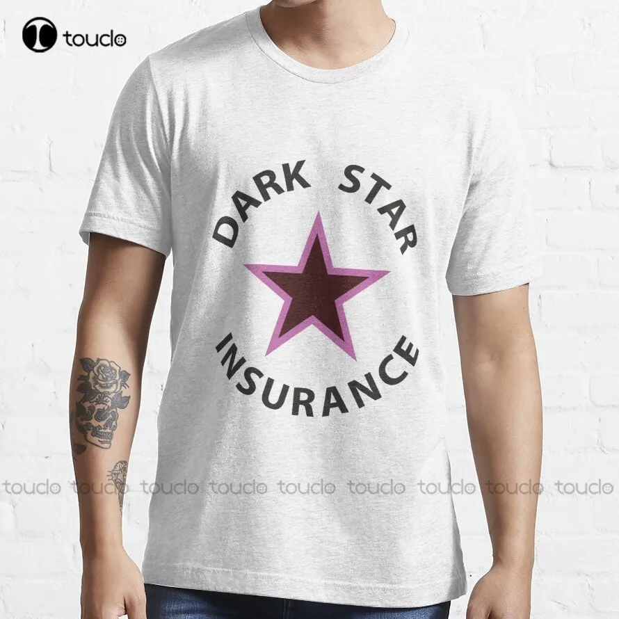 Dark Star Insurance T-Shirt Graphic Tees Vintage Custom Aldult Teen Unisex Fashion Funny New Xs-5Xl Fashion Funny New