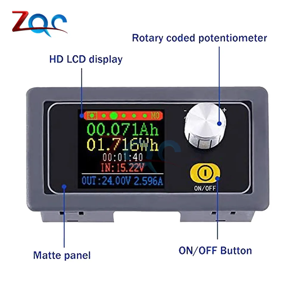 CC CV DC 9V 12V 24V 36V 5A regolatore di tensione variabile alimentatore DC 6-36V a DC 0.6-36V modulo convertitore Boost Buck regolabile