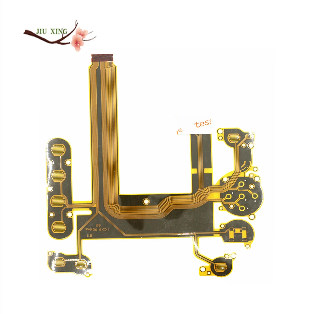 NOWY przycisk klawiatury tylna pokrywa elastyczny kabel LCD do części naprawczej aparatu cyfrowego Nikon D7000 (z gniazdem)