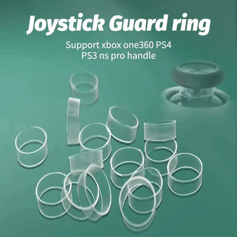 

Silicone Rubber Ring for PS4 PS3 Wear-resisting Rubber Protection Joystick Accessories for Switch PRO XBOX ONE Series/XBOX360