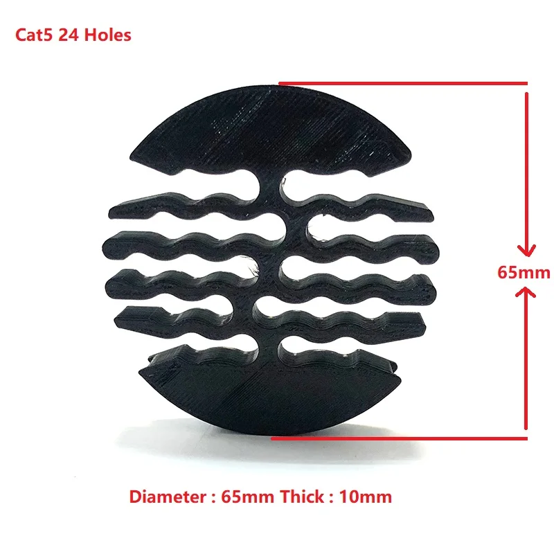 5 카테고리 6 카테고리 모듈 네트워크 케이블 라인 빗 기계 와이어, 24/30 홀 하네스 배열 컴퓨터 실용 깔끔한 도구