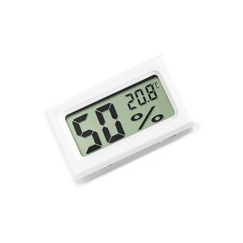 Mini LCD Digital Thermometer Hygrometer Thermostat Indoor Convenient Temperature Sensor Humidity Meter Gauge Instruments Probe