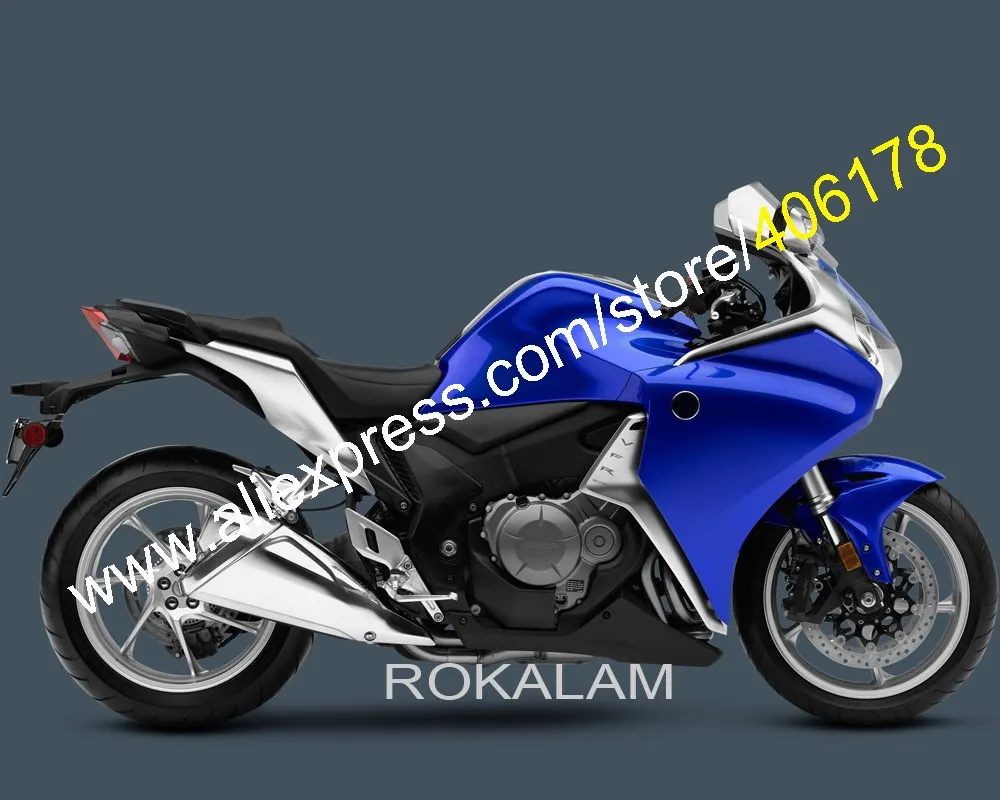 

Sports Bike Bodyworks Fairings For Honda VFR1200 2010-2013 VFR 1200 Motorcycle Fairings Set For Sale (Injection Molding)