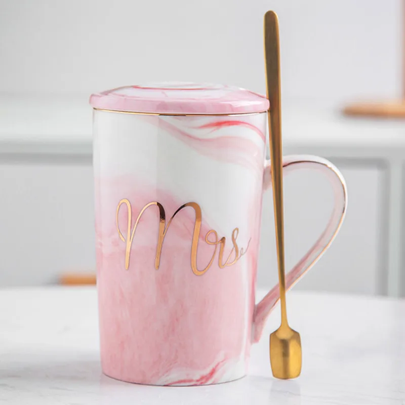 

Ceramic Creative Cartoon Flamingo Mug Spoon with Lid Home Office Water Cup Coffee Cup Milk Cup Wedding Gift Cup Frend Gift Cup