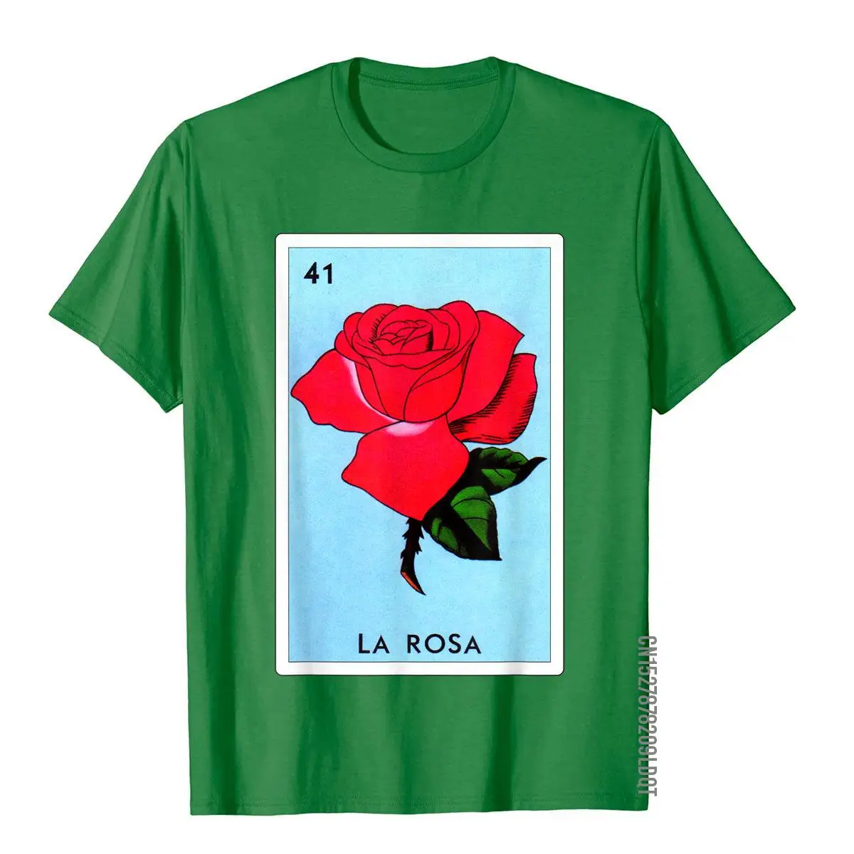 La Rosa Mexican Lottery Gift - Classic Version La Rosa T-Shirt Gift Cotton Young Tops T Shirt Preppy Style Coupons T Shirt