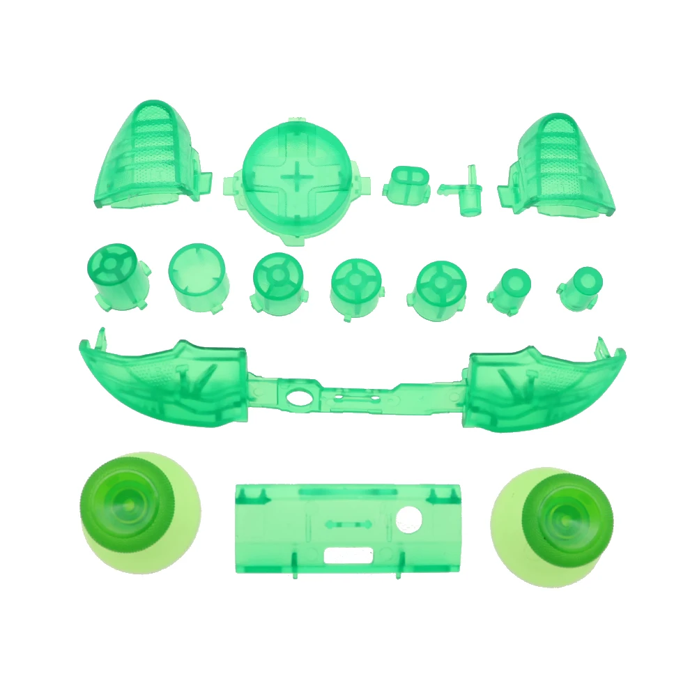 XOXNXEX 1 ชุดสําหรับ Xbox Series X S Controller ปุ่มชุด L R LB RB กันชนปุ่มทริกเกอร์ Mod Kit เกมอุปกรณ์เสริม