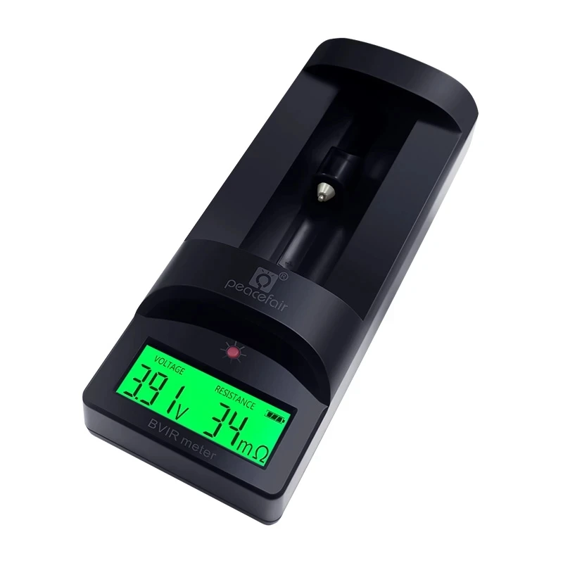 Nuovo voltmetro portatile ricaricabile LCD batteria resistenza interna SOC Meter per batterie alcaline al litio 18650