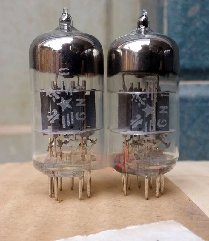 6 n1チューブ,ミリタリーグレードの交換,高品質,ecc85,6h1n,2個