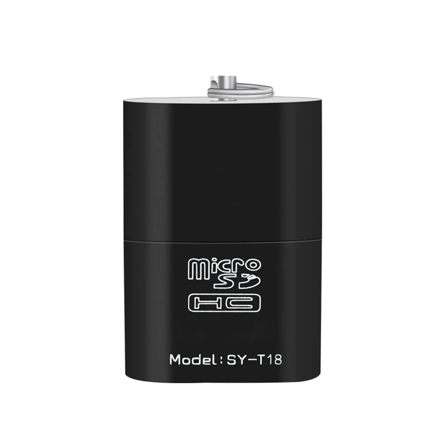 Hochgeschwindigkeits-USB-2. 0-Schnittstelle tf T-Flash-Speicher kartenleser Adapter Leichter tragbarer Mini-Speicher kartenleser