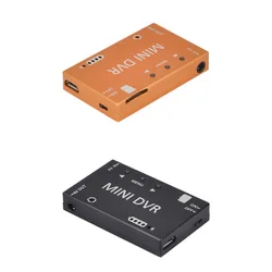 Mini FPV DVR Module NTSC/PAL Switchable Built-in Battery Video Audio Recorder for RC Drone