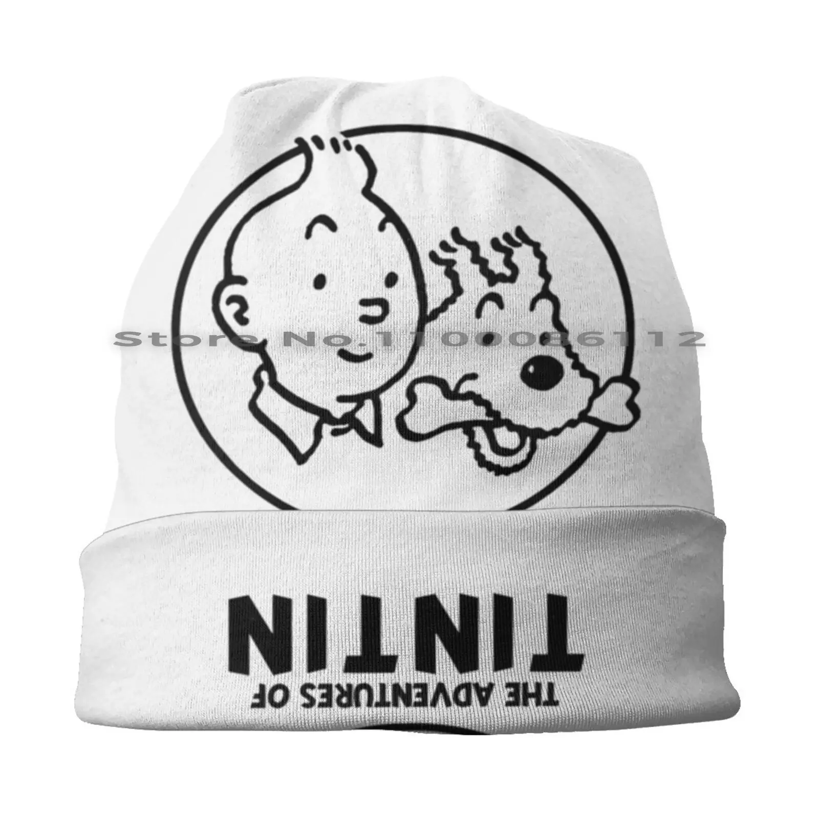 Bucket Hat Sun Cap Comics Snowy Cpt Captain Haddock Herge French Cartoon Classic Foldable Outdoor Fisherman Hat