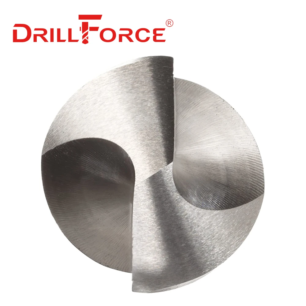 Drillforce-brocas de mano izquierda, 0,5mm-12mm, HSS M2, broca de giro inverso (0,5/1,5/2/2), 10 unidades 5/3/4/4.5/5/5.5/6/7/8/9/10/11/12mm)