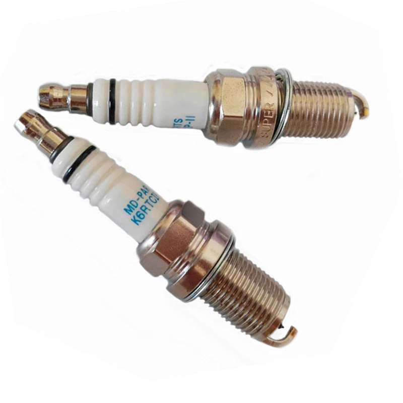 Car Iridium Alloy Spark Plug Iridium Glow Plugs Candles Ignition For Chery QQ3 1.0L 1.1L CAC-SQR472 Engine