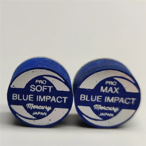 Imagen 2 del producto Taco de billar azul Impact Pro Tip, 9 capas, piel de cerdo, piscina y Carom, 14mm, accesorios de billar, nuevo