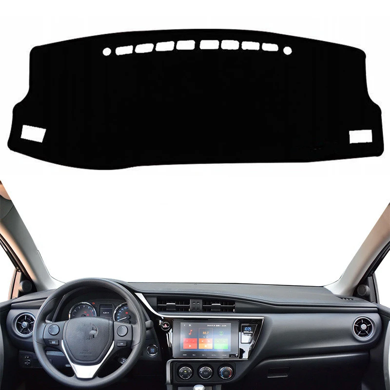 For Toyota Auris 2012-2018 E180 Scion iM Corolla Anti-UV Mat Dashboard Cover Pad Sunshade Dashmat Protect Carpet Car Accessories