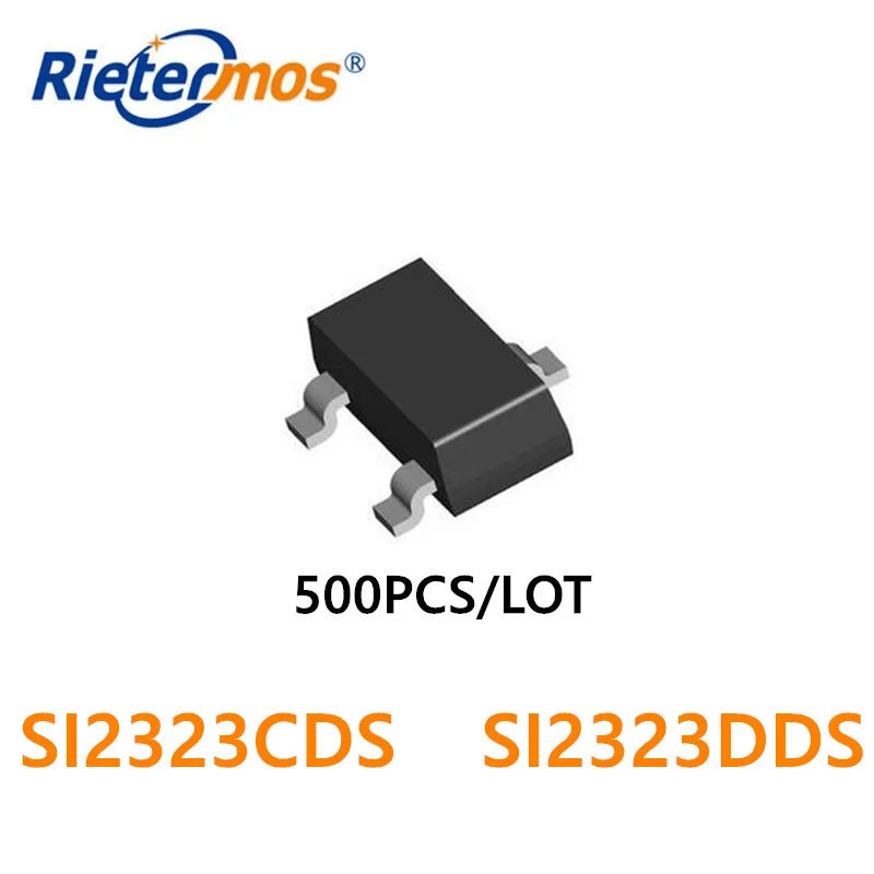 

500PCS SI2323CDS-T1-GE3 SI2323CDS SI2323DDS-T1-GE3 SI2323DDS SI2323 PMOS 20V SOT23 made in China