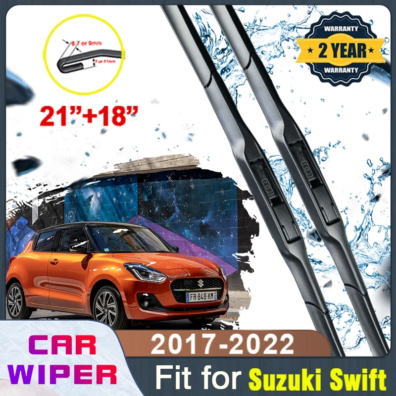 

Для Suzuki Swift A2L MK3 2017 ~ 2022 автомобильные передние стеклоочистители для лобового стекла стеклоочистители щетки для лобового стекла Автомобильн...