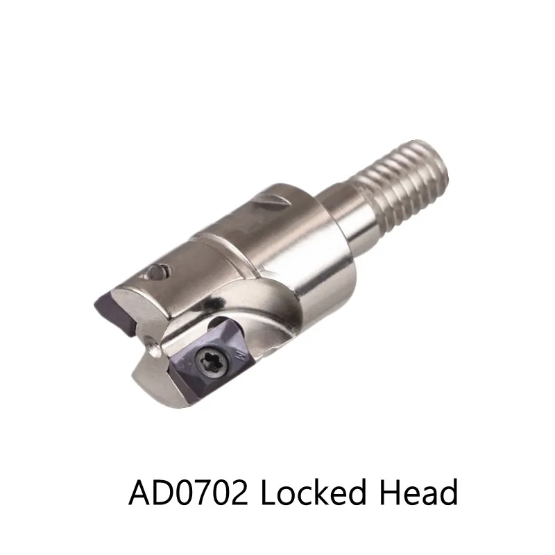 

AD0702 Carbide Insert Precision Machining Clamped Milling Cutting shoulder Milling Cutter Locked End Mill Head