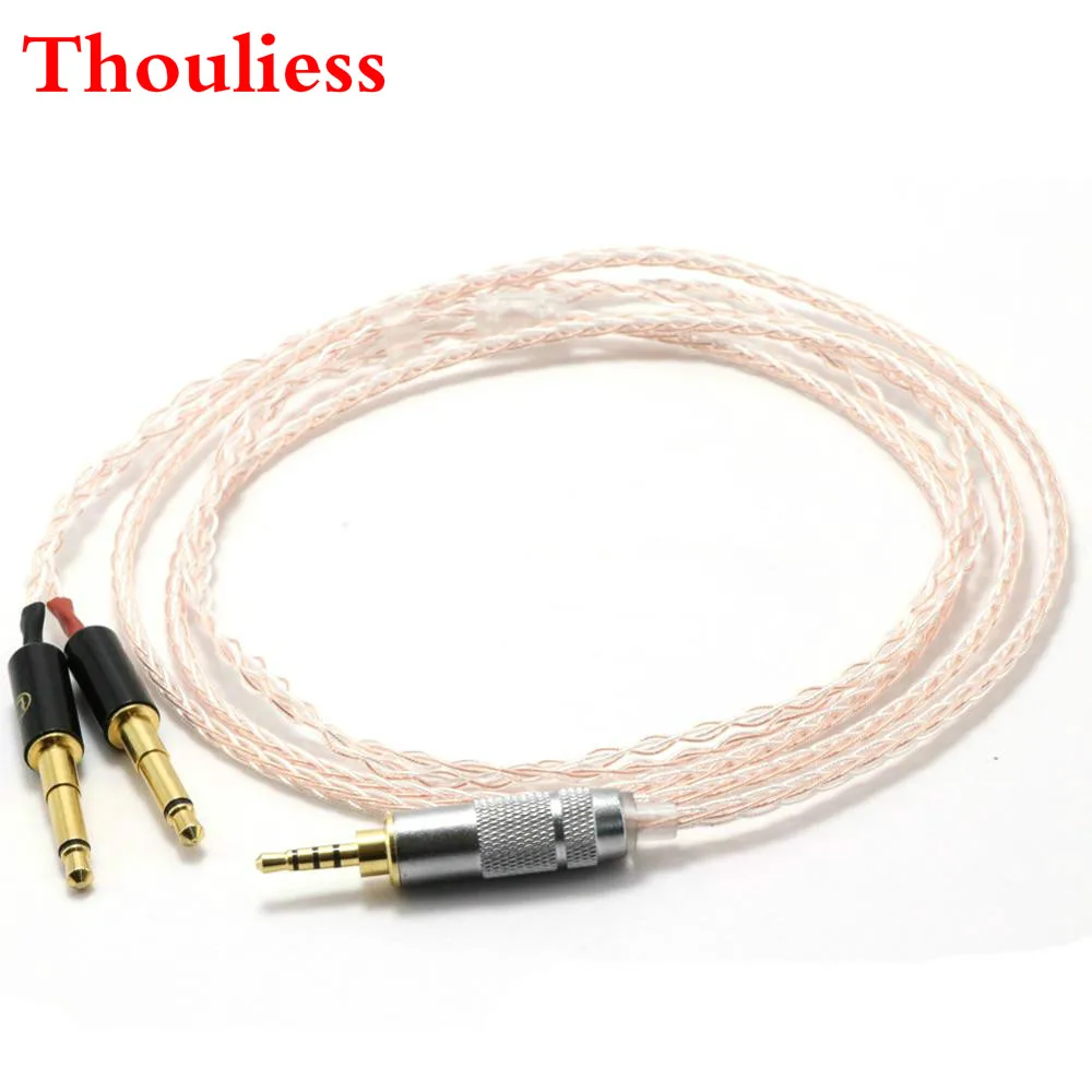 Thouliess 8cores Replacement Headphones Cable Audio Upgrade Cable For Meze 99 Classics/Focal Elear Headphones