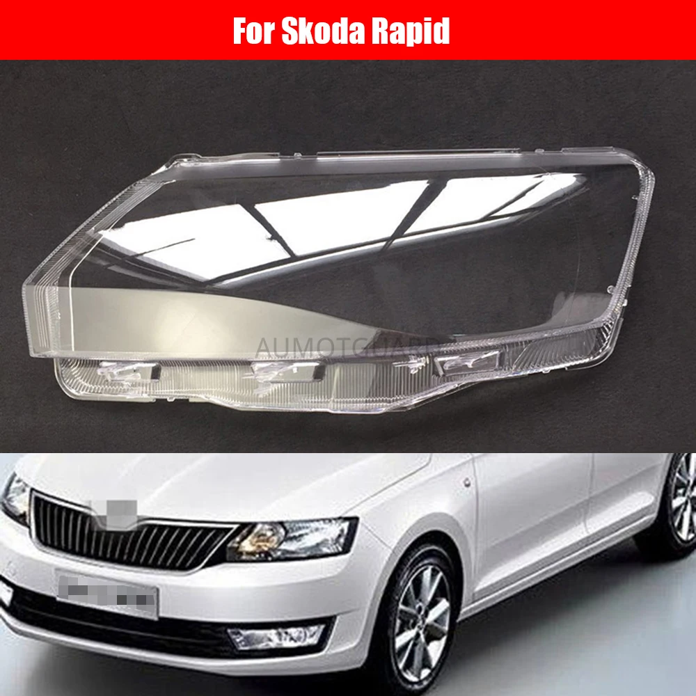 

Car Headlight Lens For Skoda Rapid Car Headlamp Lens Auto Shell Cover