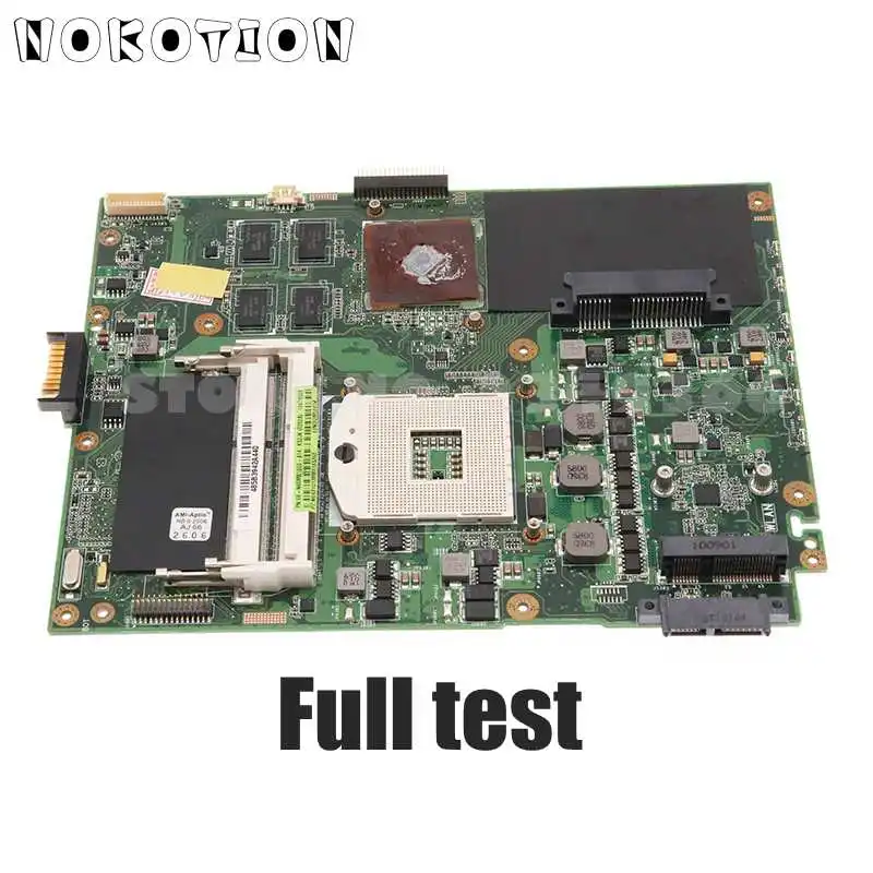 NOKOTION K52JR MAIN BOARD REV 2.0 For Asus A52J X52J K52J K52JR K52JC K52JE K52JU K52JB Laptop Motherboard 512MB GPU+ Free CPU