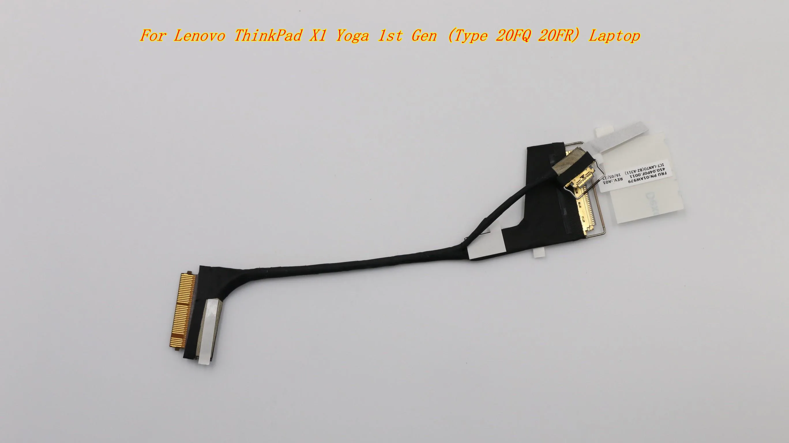 New/Orig For Lenovo ThinkPad X1 Yoga 20FQ 20FR 1st Gen OLED Screen Cable LCD Connector Camera Video cable 450.04P0F.0011 01AW979