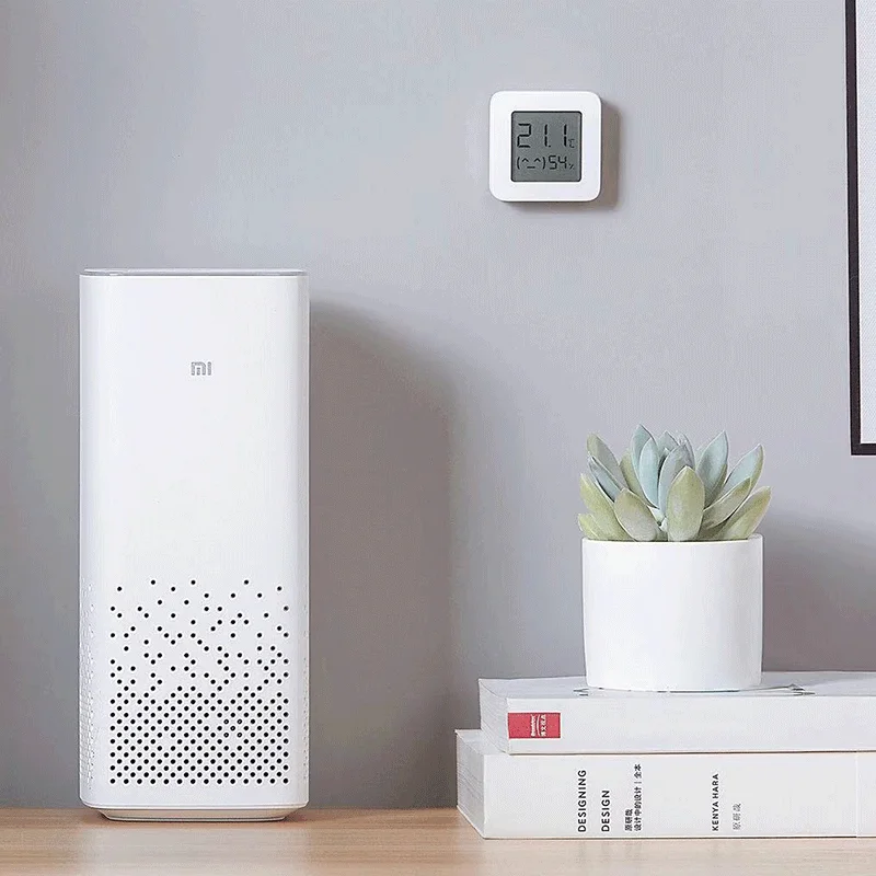 Xiaomi Mijia-termómetro Digital con Bluetooth 2, higrómetro eléctrico inteligente, LCD, inalámbrico, Sensor de temperatura y humedad de la habitación