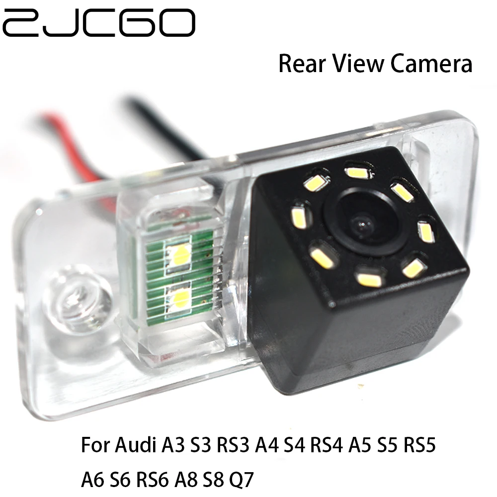 

ZJCGO CCD Car Rear View Reverse Back Up Parking Night Vision Camera for Audi A3 S3 RS3 A4 S4 RS4 A5 S5 RS5 A6 S6 RS6 A8 S8 Q7