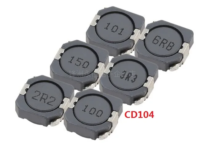 10PCS CD32/43/54/74/75/104/105/127 3D16 4D28 5D28 0520/0630/0650 1040 5040 1265 Inductor 2.2/3.3/4.7/6.8/10/15/33/47/68/100uh/Mh