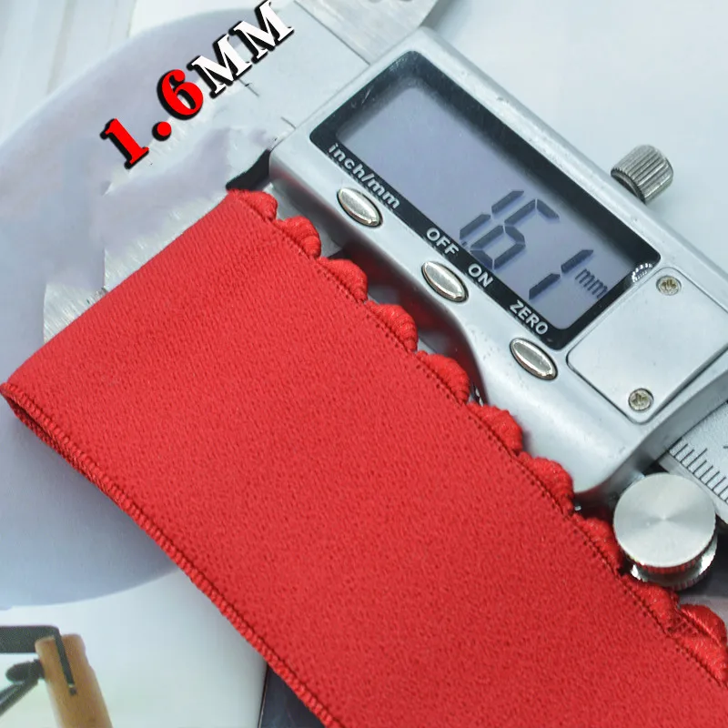 4cm crescent edge double-sided elastic band accessories pants skirt waist panties skin-on belt