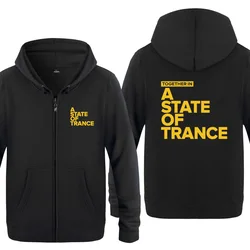 Zipper Hoodies Men Armin Van Buuren Together In A State of Trance Mens Hoodie Hip Hop Fleece Long Sleeve Man Jacket Sweatshirt