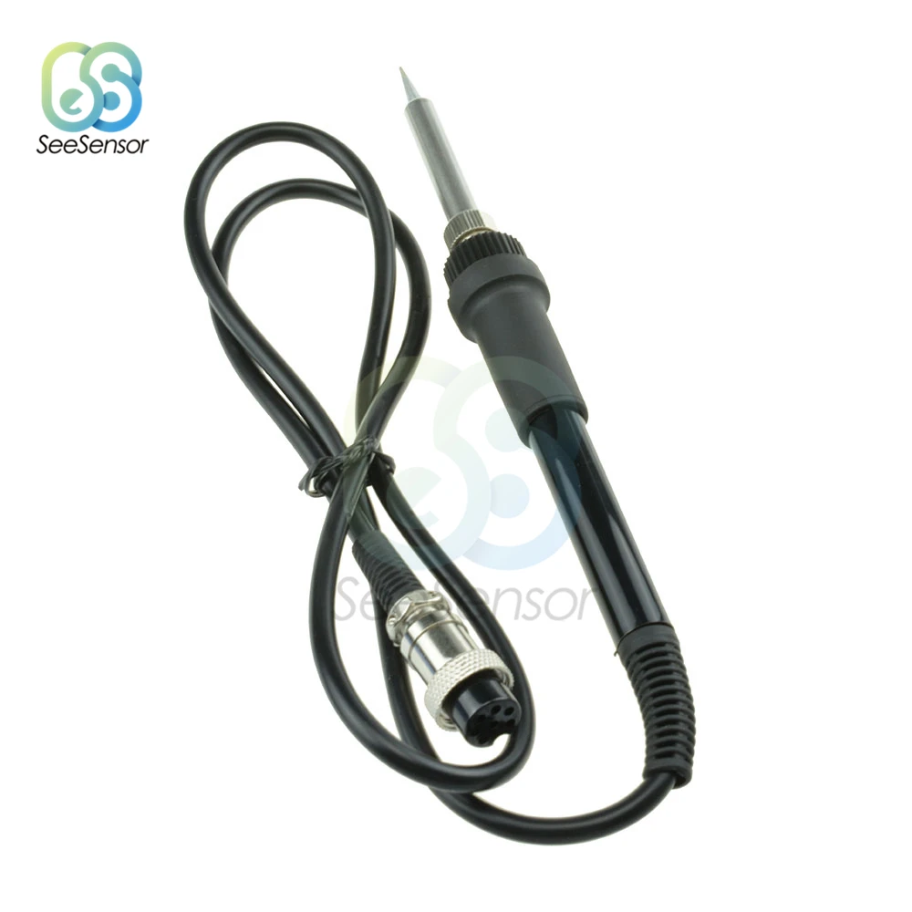 Mango de soldador eléctrico, estación de soldadura, herramienta de reparación para 852D + 853D 878AD 898D 936B 937D, 24V, 50W