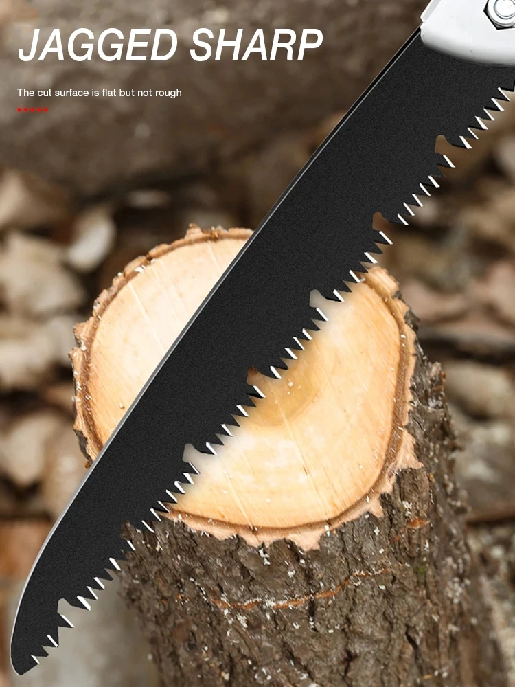 DTBD เลื่อยพับ Heavy Duty Extra Long Blade Hand Saw สำหรับไม้ Camping DIY ไม้เลื่อย Hard ฟัน pruning สวนเครื่องมือ