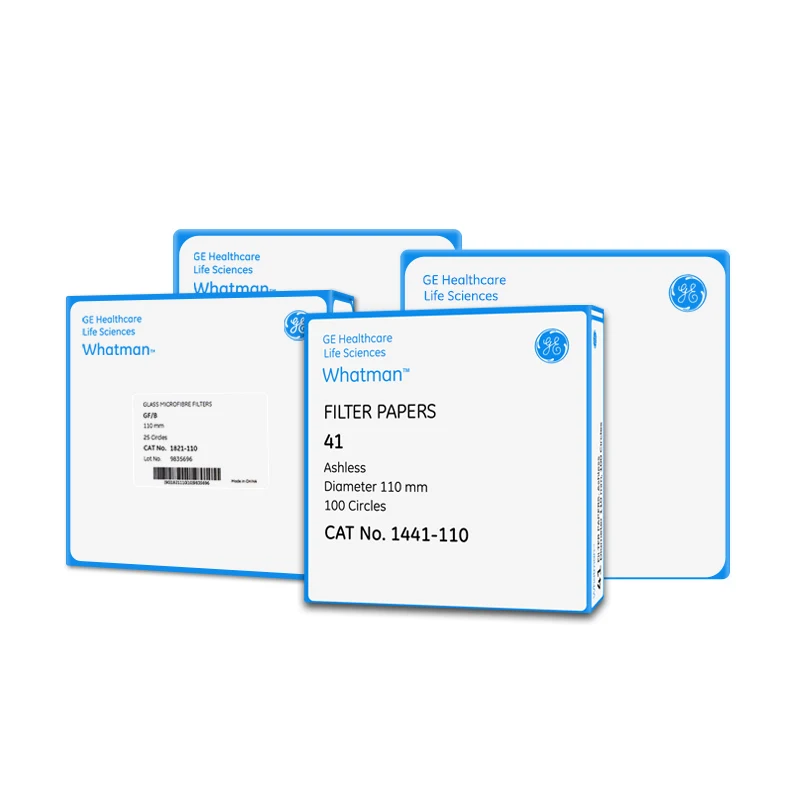 Ashless 41 Grade Circular Filter Paper Quantitative Filter Paper Use For Precision Quantitative Analysis 100 PK