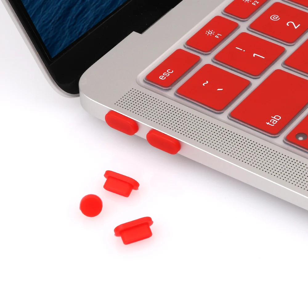 Силиконовые пылезащитные заглушки для MacBook Pro, 13 дюймов, 2020 дюйма, A2338, A2289, A2251, пылезащитная заглушка для сенсорной панели ноутбука, крышка корпуса