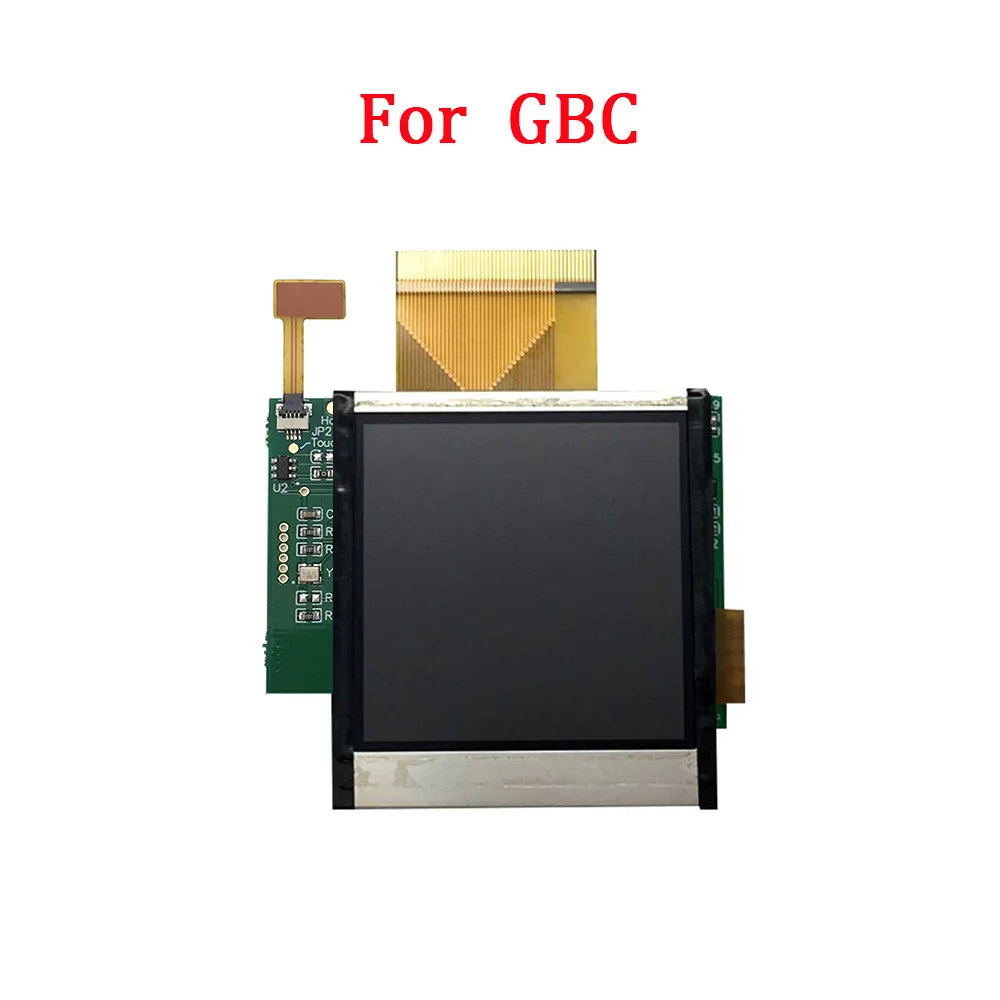استبدال ل نينتندو GBC عالية ضوء شاشة LCD تعديل عدة اكسسوارات ل GBC 5 قطعة تعديل سطوع الشاشة