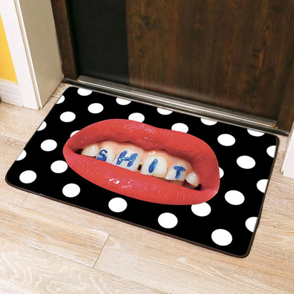 Funny Toiletpaper Illustration Rug Living Room Corridor Access Bathroom Bedroom Bedside Carpet Door Mat Kitchen Tatami Pad