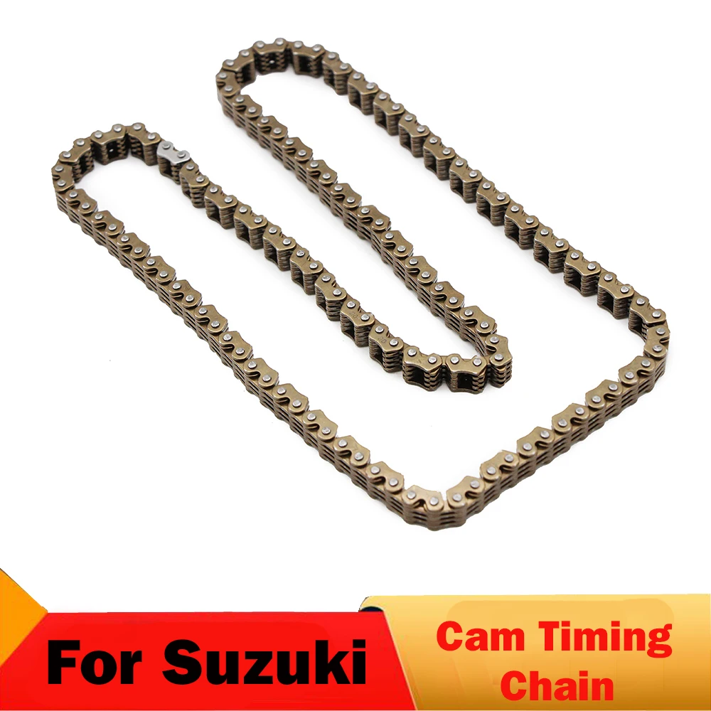 Motorcycle Camshaft Cam Timing Chain For Suzuki LTA450X LTA500F LTA500X DR500 DR600 DR600S SP600 SP500 12760-37400 12760-09F00